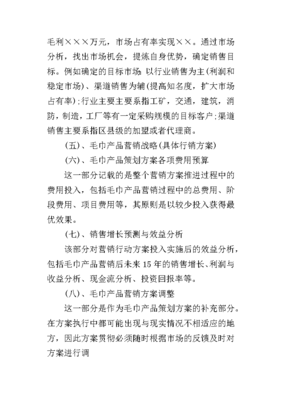 2019年度毛巾品牌市场营销策划书